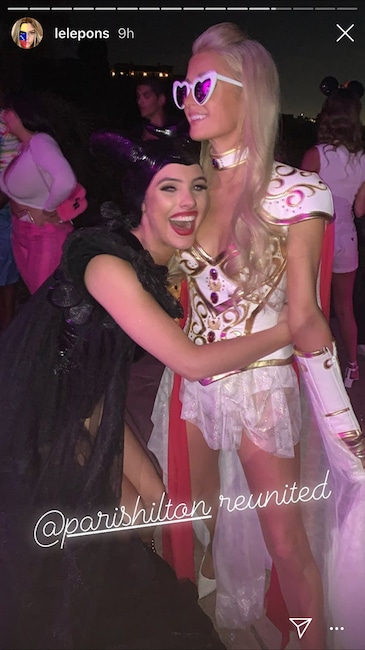 Lele Pons, Paris Hilton, Paris Hilton Halloween Party